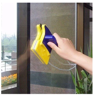 Limpador de Vidro Magnético Duplo , Janelas, Aquários Limpeza com Ímã-rj em Oferta na Shopee
