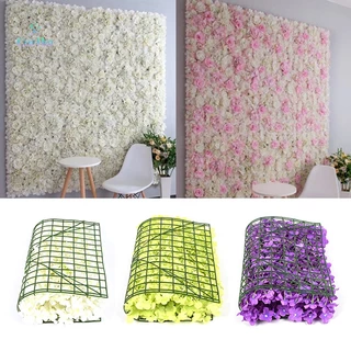 Decoração 60X40CM Painéis De Parede Com Flor De Hortênsia Artificial Dec Novo