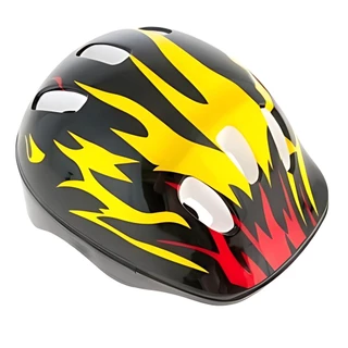Capacete Proteção Preto Regulagem Skate Patins Patinete Infantil CBY0157 Castela