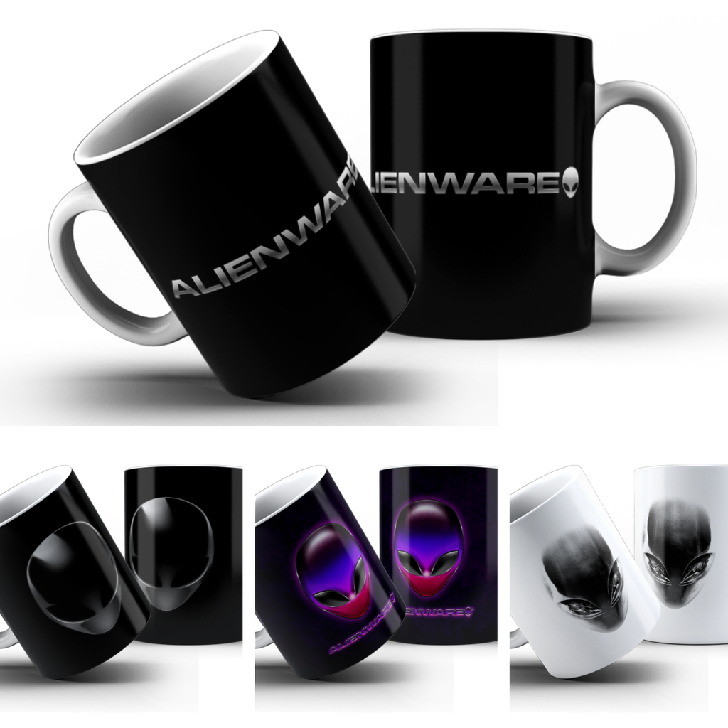 Caneca Alienware Porcelana Cermica Presente Coleo Caf Xcara Decorao  Aniversrio Amigo Lembrana | Shopee Brasil