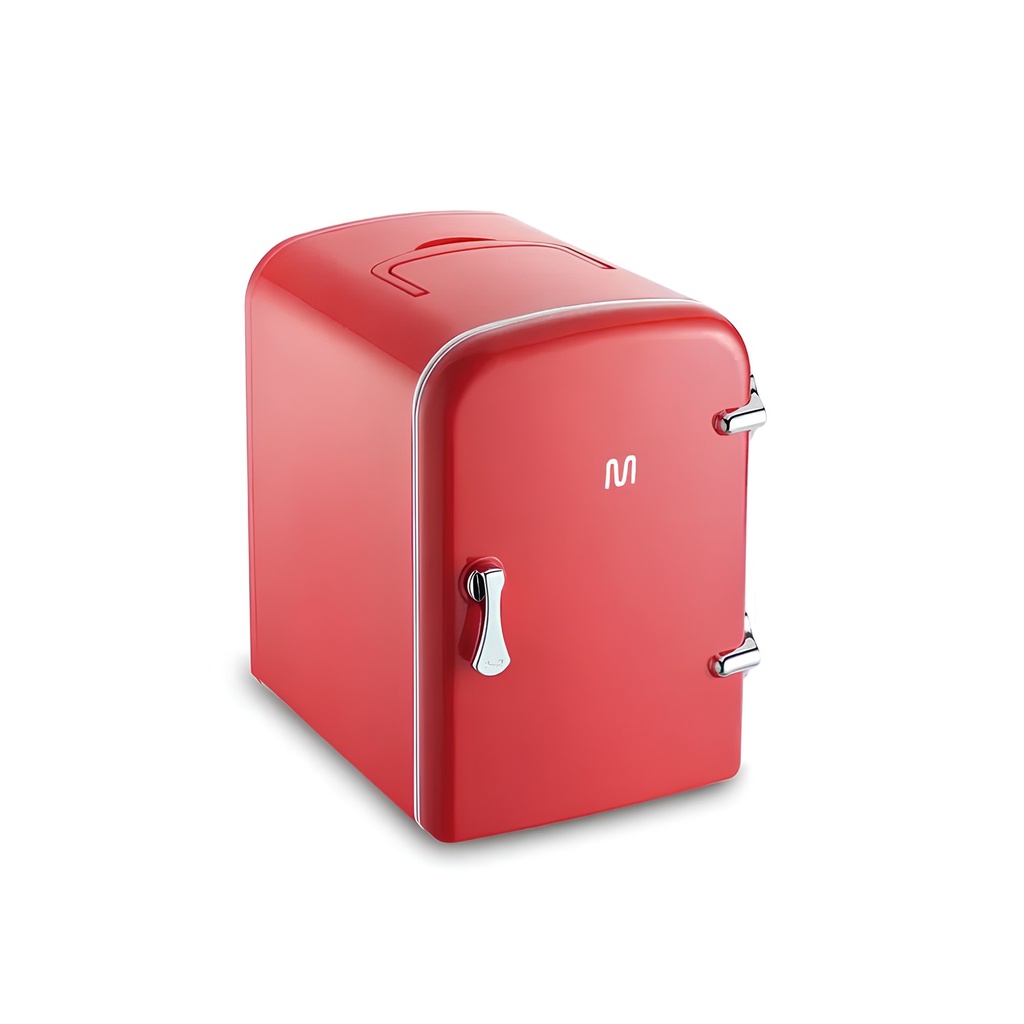Mini Geladeira Multilaser Retro Vermelha Trivolt 4l (12v/127v/220v) - Tv007