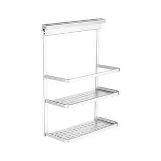 Organizador De Cozinha Suspenso Gourmet Andorinha Pingoo - Prata em Oferta na Shopee