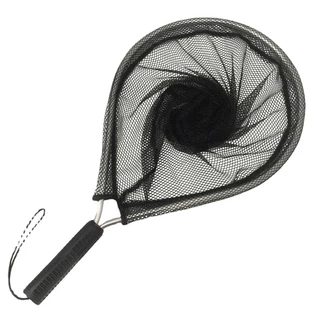 Passagua Para Pesca Redondo Rede Aluminio Cabo Grande Captura Peixe Albatroz