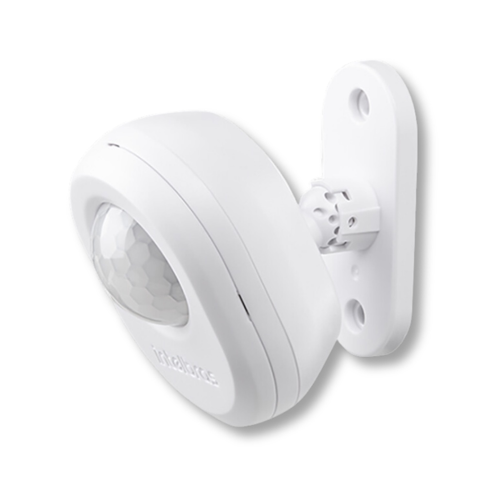 Interruptor Sensor De Presença Espi 360 A Para Iluminação Articulável Branco 360º Intelbras Parede Teto Segurança