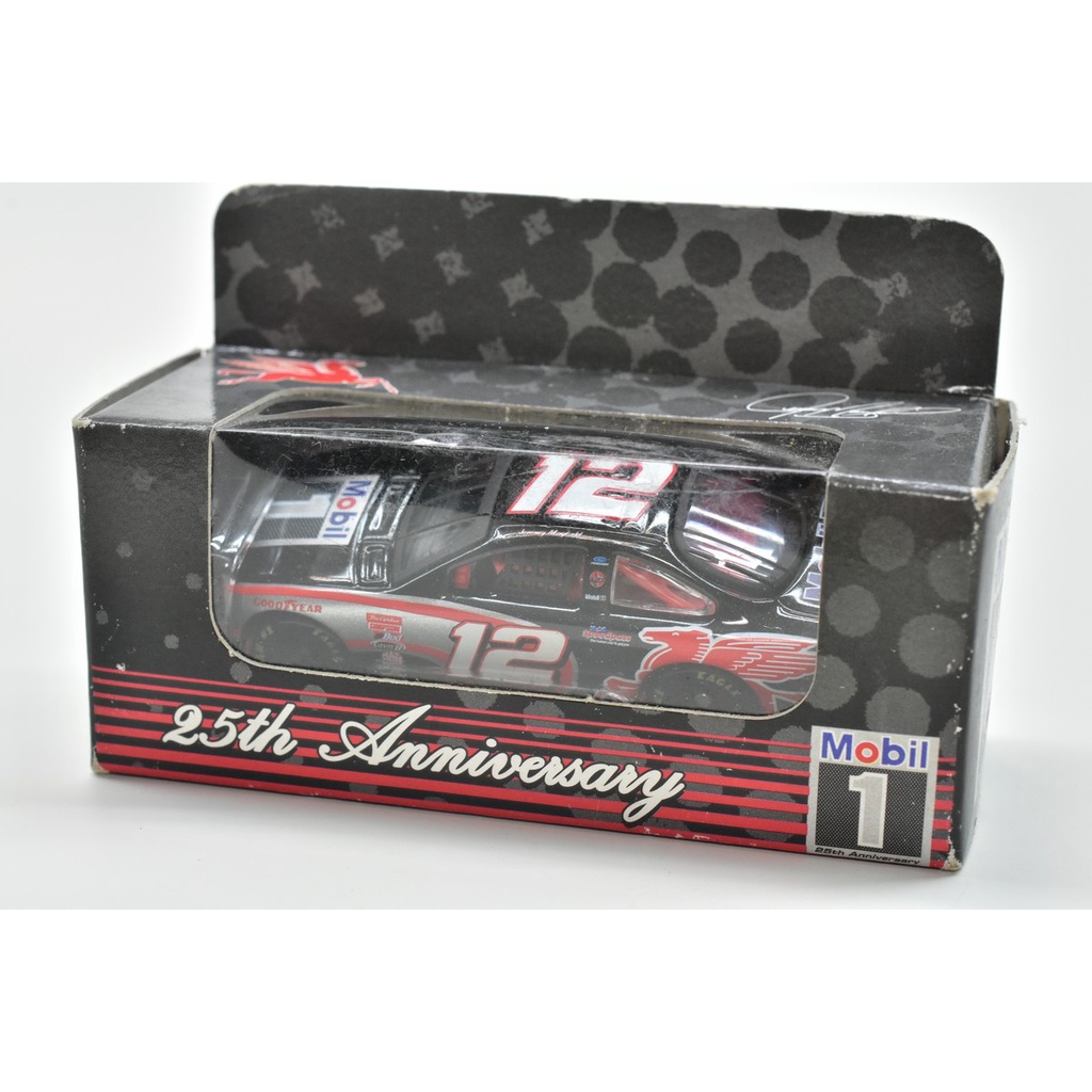 1999 Team Caliber #12 Jeremy Mayfield Mobil 1 25th Anniversary Ford Taurus