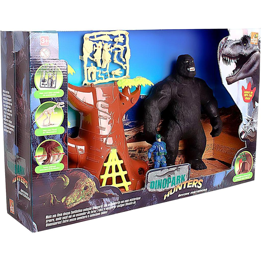 Ilha dos Dinossauros - kit de dinossauros - GORILLA 3D