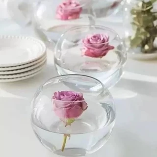 Kit 15 Vaso Aquário De Vidro 750ml Para Decoração E Terrário
