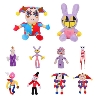 HOMEDECOR 18-43cm Animação Digital De Circo Brinquedos De Pelúcia De Palhaço