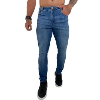 Calça Masculina Pit Bull Jeans Slim Tradicional Conforto