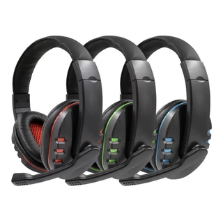 Fone De Ouvido Gamer Headset P3 Bass Microfone Pc Jogos BS401