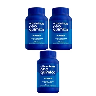 Kit 3 Suplemento Homem 60 Cápsulas - Neo Química