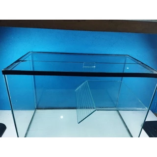 Aquário grande para tartaruga 50x25x35 vidro 4mm
