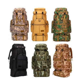Mochila Tática Militar Impermeável Mochilão Acampamento 80 L