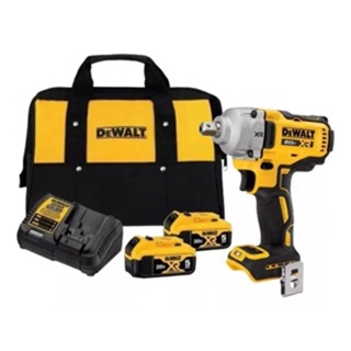 Chave De Impacto 1/2 C/ 2 Baterias 5ah Dcf892 Dewalt + Bolsa