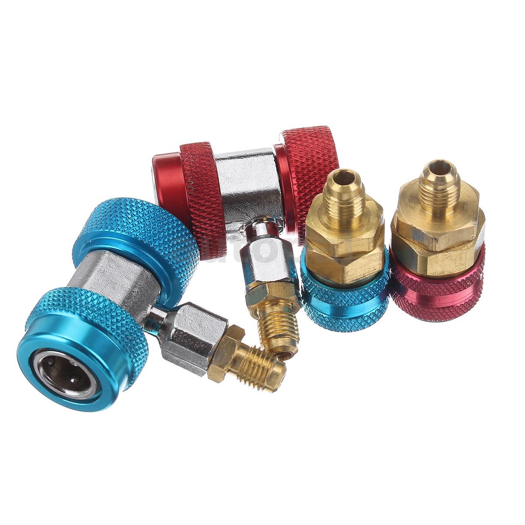 Carro R134A A/C Linker De Ar Condicionado Rápido Ajustável Conector De ...