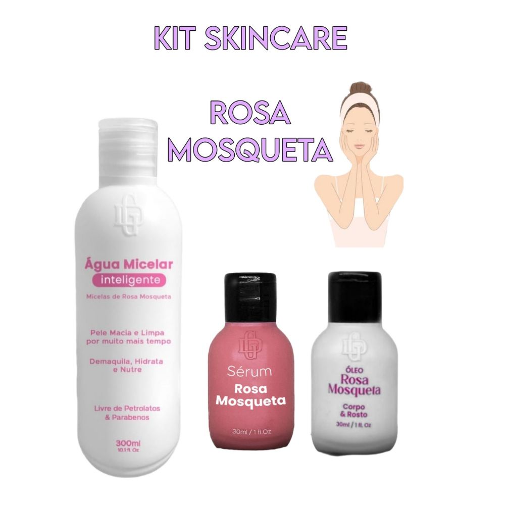 Kit Skin Care Rosa Mosqueta | Shopee Brasil