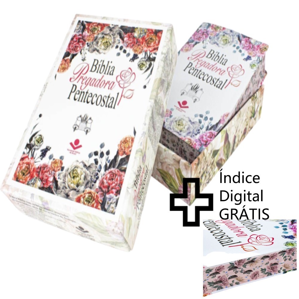 Bíblia Da Pregadora Pentecostal Mulher Grande Com Índice Sbb | Shopee ...