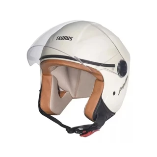 Capacete Moto Aberto Taurus Joy 23 Masculino Feminino Bege em Oferta na Shopee