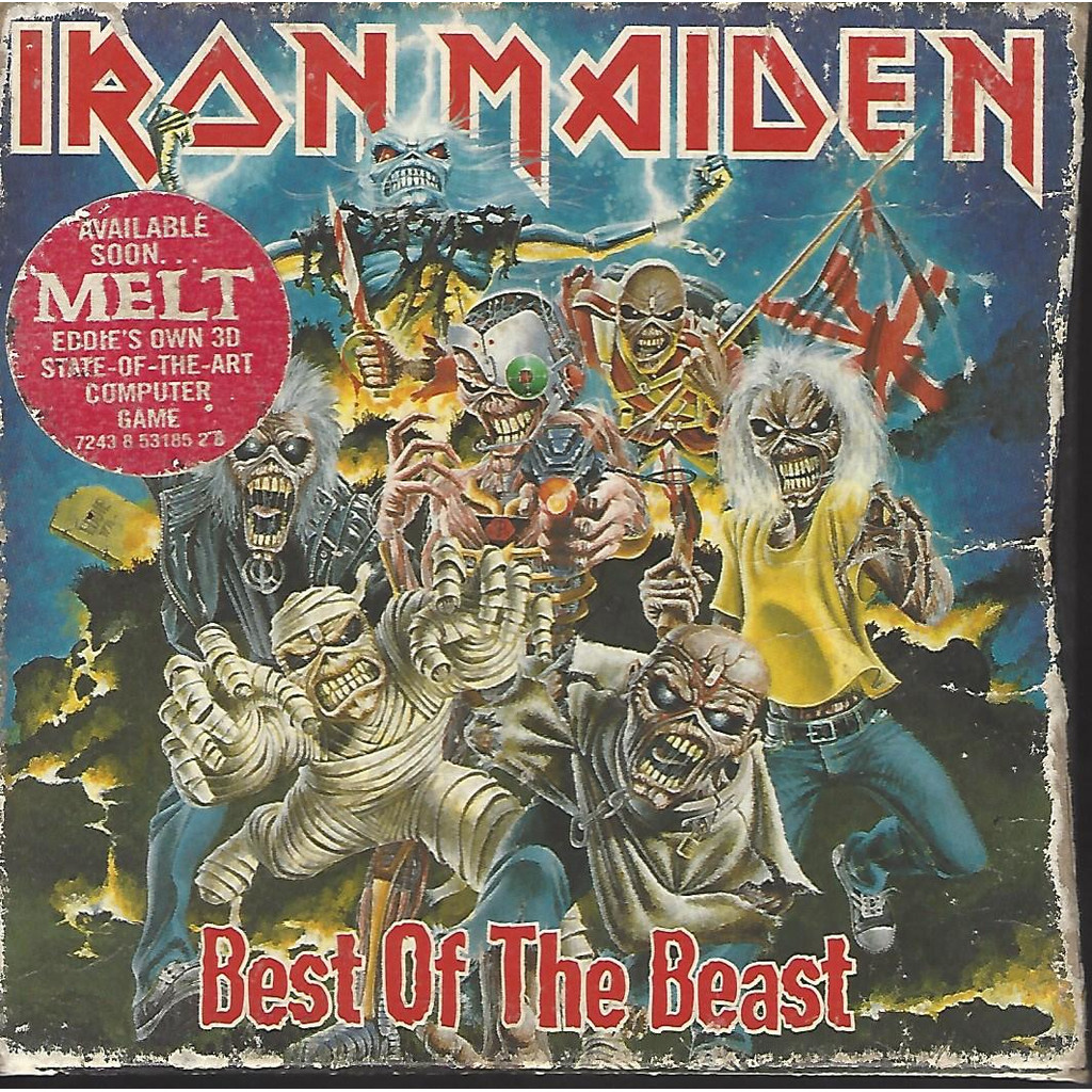 Cd Metal | Iron Maiden: Best Of The Beast / Box Duplo Imp | Shopee