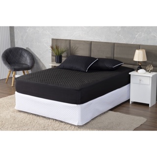 Capa de Colchão Casal Impermeável com Elástico cama Box Casal, Solteiro, Queen, King Promoção