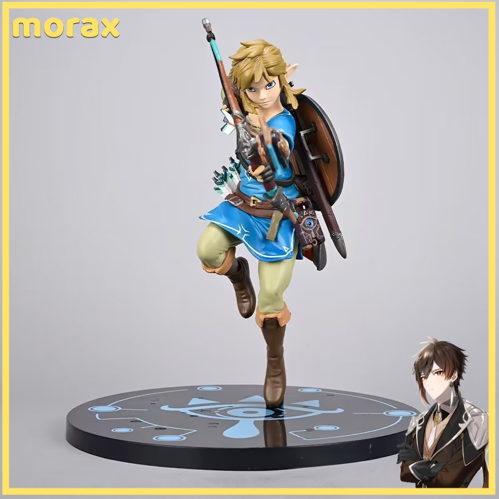 Boneco Bloco Montar Link Princesa Zelda - Kit 2 Personagens
