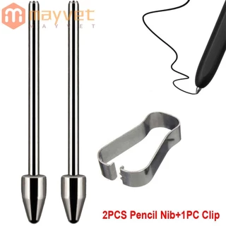 Ponta Da Caneta MAYVET Touch Stylus , Bico De Lápis De Liga De Titânio Resistente Ao Desgaste S Substituível Em Prata Para Galaxy Tab S7/S8/S9 + S23 Note20