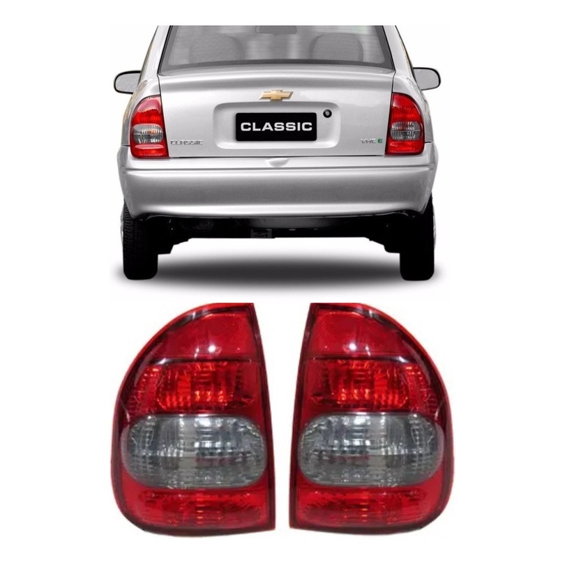 Par Lanterna Traseira Corsa Classic 00 01 02 03 04 05 06 07 08 09 10