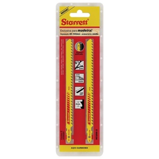Lâmina p/ Serra Tico-tico Carbono 152mm 6 Dentes 2 Peças HCU56-2 Starrett