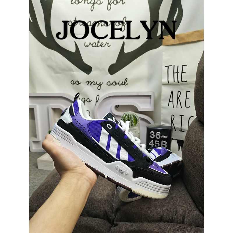 2023adi2000 Resistente ao desgaste e antiderrapante sapatos de prancha baixa preto roxo