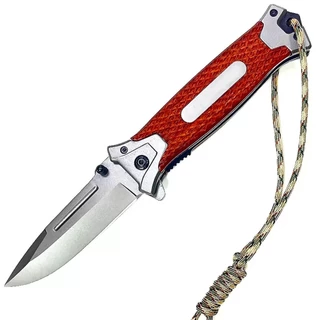 Faca Canivete Semi Automático Esportivo Clip Cinto Para Camping Pesca Sobrevivência Com Quebra Vidro Atilho