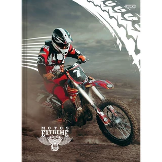 Caderno Brochura 1/4 80Fls Motos 222028 Capa1 - São Domingos
