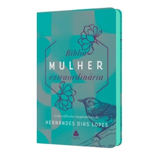 BIBLIA MULHER EXTRAORDINARIA - TURQUESA - HAGNOS