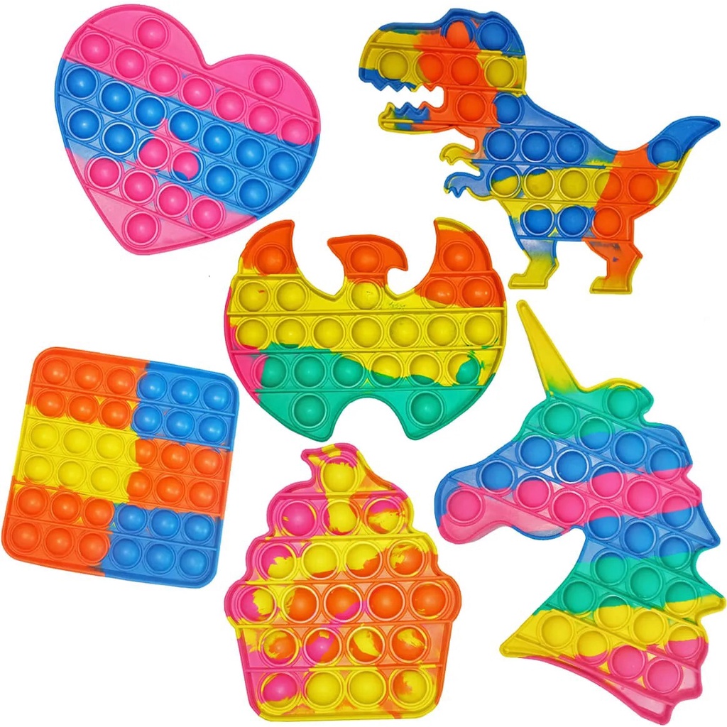 12 Anneaux Sensoriels Anti-stress Pour Enfants – Silicone TPR, Fidget Toys Calme Et Silencieux (dès 4 Ans)