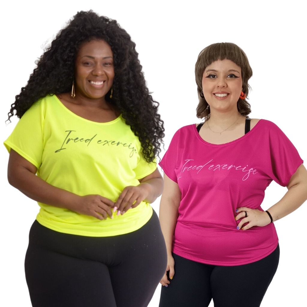 Roupa de best sale ginastica plus size