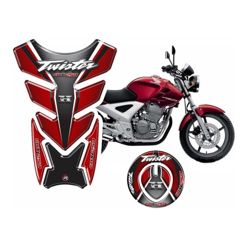 Adesivo Resinado Protetor De Tanque E Bocal Cbx 250 Twister