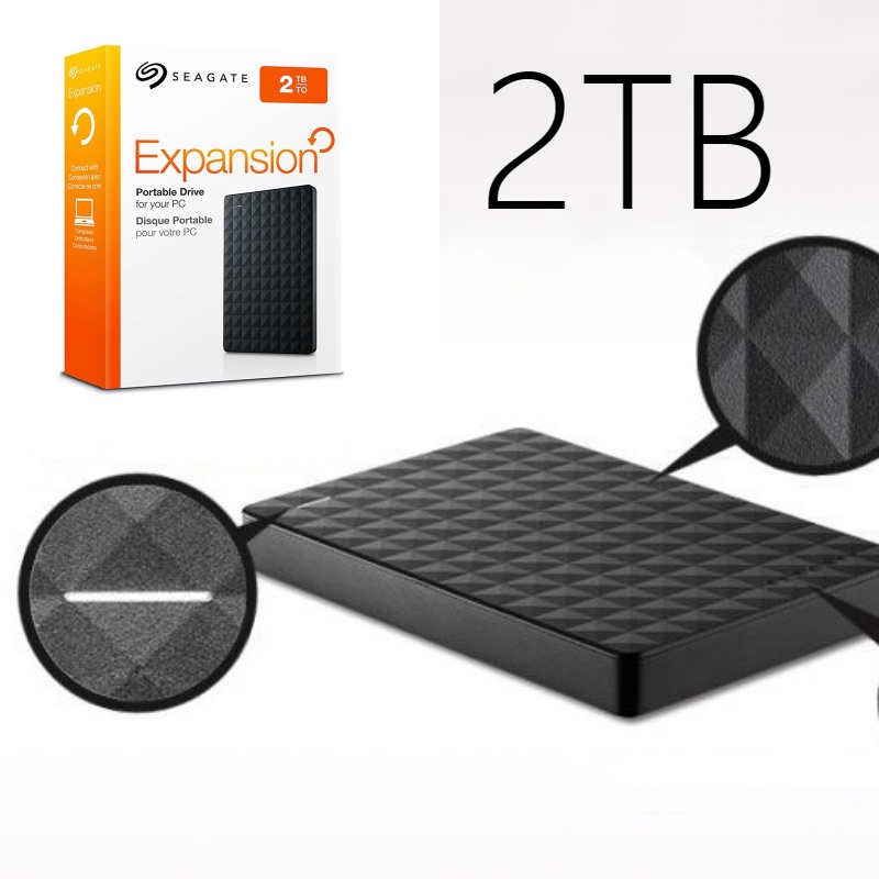 Seagate 1TB/2TB Disco Rígido USB 3.0 HD De 2,5 Polegadas 4TB Externo