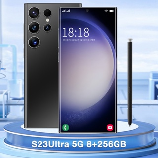 S23 Ultra (8 + 256G) Móvel 4G/5G 7,3 Polegadas Tela Grande 8 Megapixels Android 13