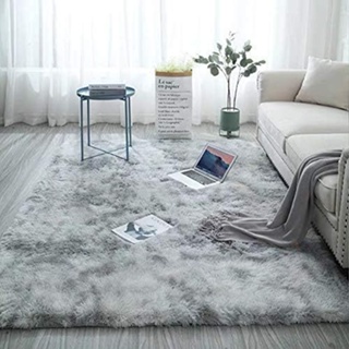Tapete Felpudo 1,00 X 1,40 Sala ou Quarto Shaggy Luxo Rose Mesclado