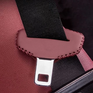 4 Pcs Novo Universal Car Styling Cinto De Segurança Para Carro Fivela De Couro Acessórios Automotivos