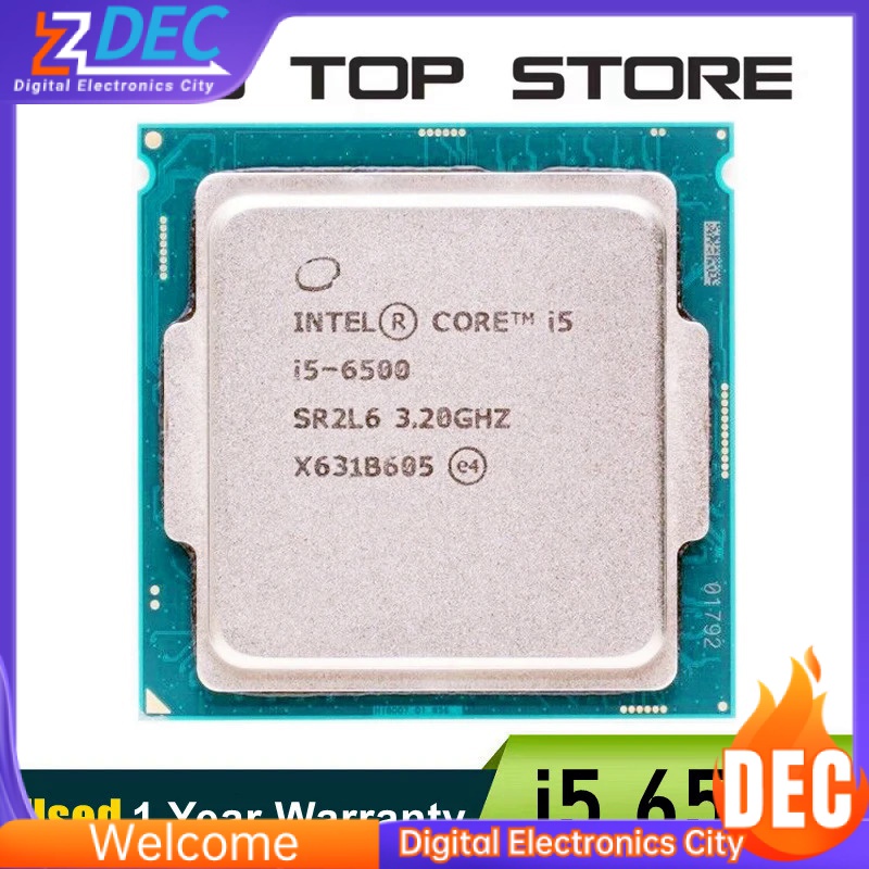 Processador usado Core i5 6500 3.2GHz Quad-Core Quad-Thread