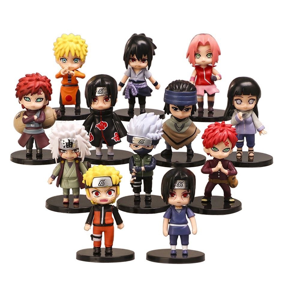 Miniatura Action figure Naruto Boneco Nendoroid Hinata Itachi Kakashi ...