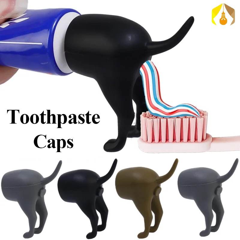 Pasta Dental Para Cães De Banho Funny Pooping Dog Caps/Silicone Butt ...