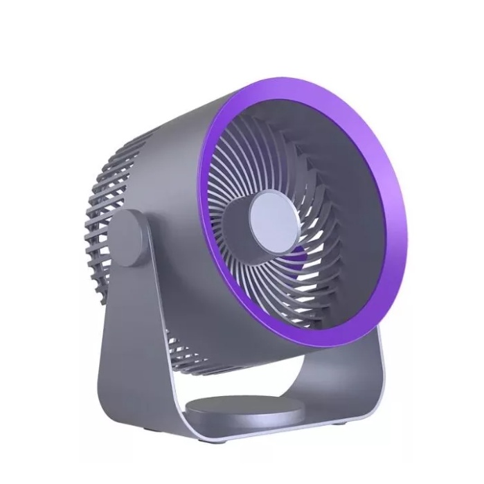 Ventilador De Mesa Super Silencioso Sem Fio Portátil 3 Nivel