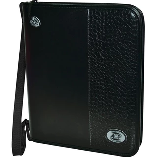 Fichário universitário Argolado croco black