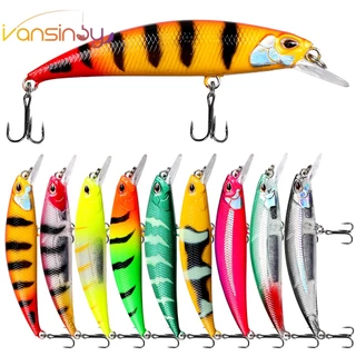 Isca Para A Pesca 7cm/9g Afundamento De Minneve Equipamento De Fantasma Camarão Água De Lança Longa Dura Traço