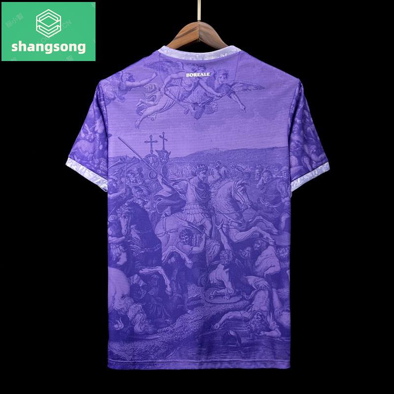 【Free Custom 】Camisa De Time Boreale 23/24 I De Futebol Roxa