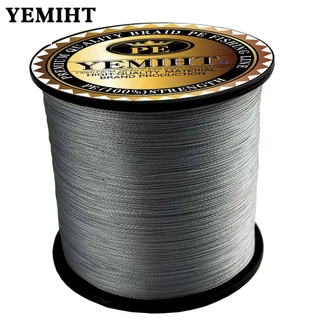 YEMIHT PE Trançado Multifilament Pesca Linha 4 Vertentes 300M Multicolor Multifilament Fio Japonês 10-80LB
