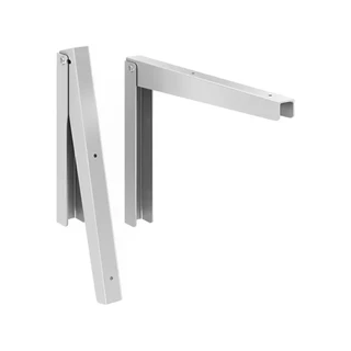 Suporte Dobrável Branco 29Cm Par Prat-K em Oferta na Shopee