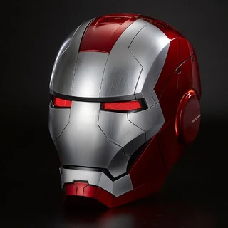 MK5 Capacete Elétrico Homem De Ferro 1 : 1 Máscara De Uso Humano Multipeças Abertura E Fechamento De Controle De Voz Modelo Olhos Presentes De Brinquedos Para Adultos em Oferta na Shopee