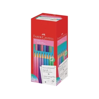 Lápis Faber Castell Grafite Preto Glitz - Embalagem com 72 Unidades em Oferta na Shopee